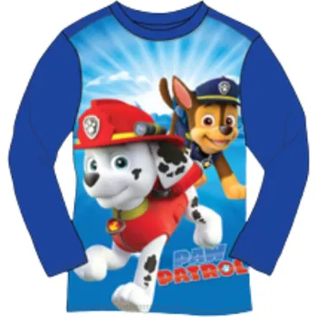 Chlapecké tričko Chlapecké tričko dl. rukáv Paw Patrol modré 116
