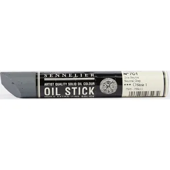 Olejová barva Oil Stick Sennelier S1 38 ml – 701 Neutral Grey