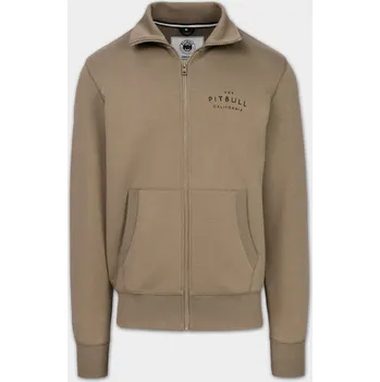 Pánská mikina Mikina PitBull West Coast SAMPSON - hnědá - PWC_PMSAMPSON_BRN Velikosti: XL