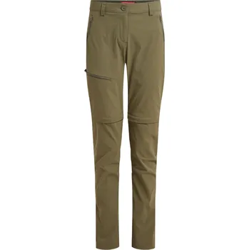 Dámské kalhoty Dámské kalhoty Craghoppers NosiLife Pro Convertible Trouser III Velikost: L / Barva: zelená