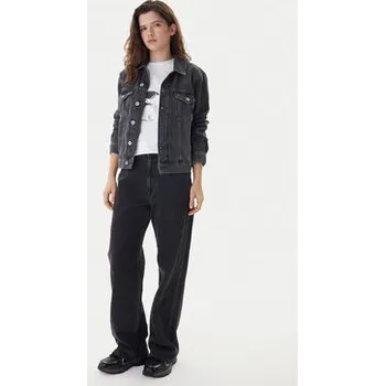 Pánská casual bunda Karl Lagerfeld Jeans Jeansová bunda A3W14063 Šedá Regular Fit S
