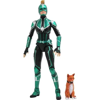 Figurka Marvel Select - Captain Marvel Starforce Uniform - akční figurka