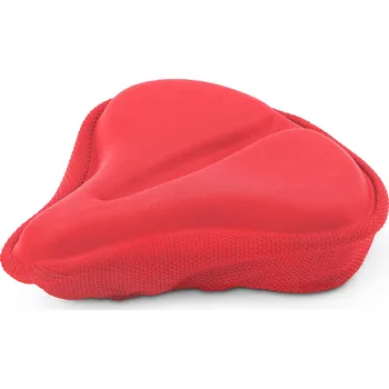 Sedlo na kolo 658823 - Tchibo - Potah na sedlo s paměťovou pěnou - barva: červená