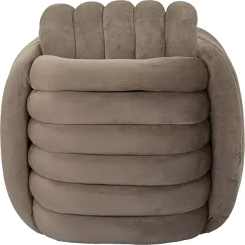 Taburet Taburet SOFTY šedohnědý