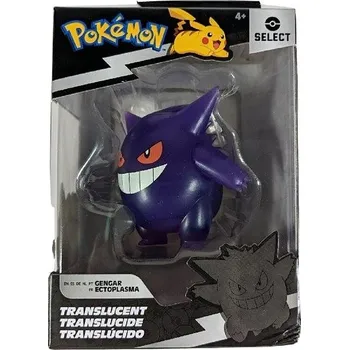 Figurka Pokémon Select Translucent Gengar, 7 cm