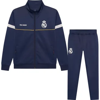 Real Madrid FC Sportovní souprava Real Madrid - mikina + tepláky, tmavě modrá Velikost: XXL