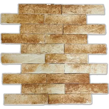 Obklad EcoCerram Obklad Stripe beige 7,5x30cm