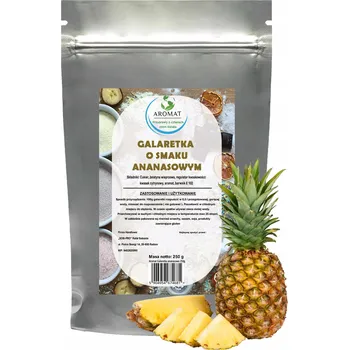 Bonbon Želé s ananasovou příchutí 0,25 kg AROMAT 250 g Ananasu