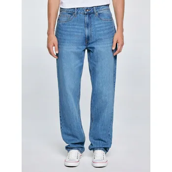 Pánské džíny BIG STAR PÁNSKÉ DŽÍNY VOLNÉHO STŘIHU TMAVĚ MODRÉ ZACK 324 W34 L32