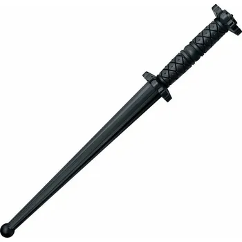 Bojový nůž Cold Steel 92RDNDL Rubber Rondel Trainer tréninková dýka 28,6 cm, černá, Santoprene