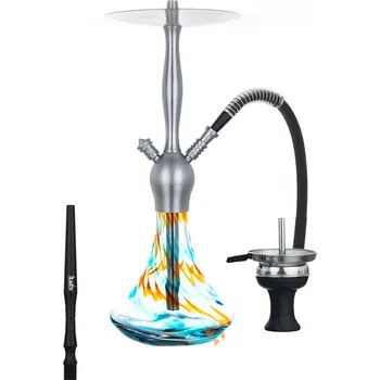 Vodní dýmka 55 cm, Aladin Alux Captain tyrkysová