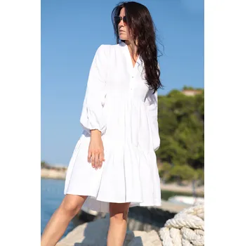 Dámské šaty Lotika Kanýrové šaty Lotika ze 100% lnu 962922