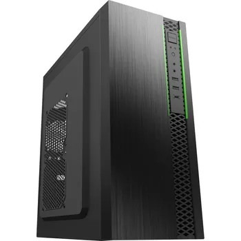 PC skříň EUROCASE MidT ML N6-550B / bez zdroje / 2x USB 3.0 / USB-C / černá P001040859551