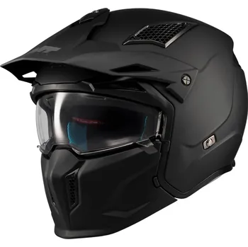 Helma na motorku MT Helmets Modulární helma na motorku MT Streetfighter SV S Pure A1 matná černá
