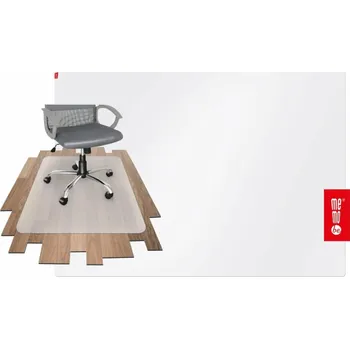 Podložka pod nábytek MemoBe Podložka pod židli MemoBe 140x100cm mléčná