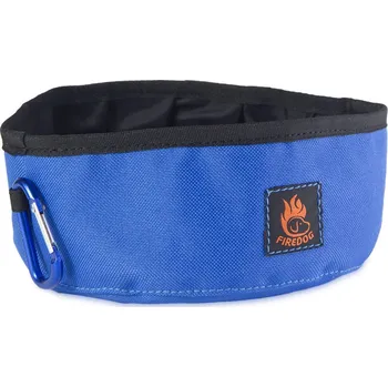 Miska pro psa Firedog Click & Go cestovní miska 1,0 L modrá