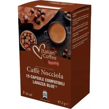Kapsle do Lavazza Blue Italian Coffee LÍSKOVÝ OŘECH 15 ks