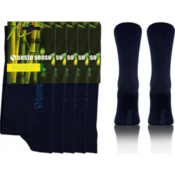 Pánské ponožky Sesto Senso Ponožky modré velikost 39-42