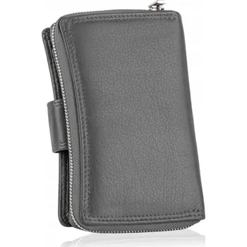 Betlewski peněženka z pravé kůže šedá - dámská