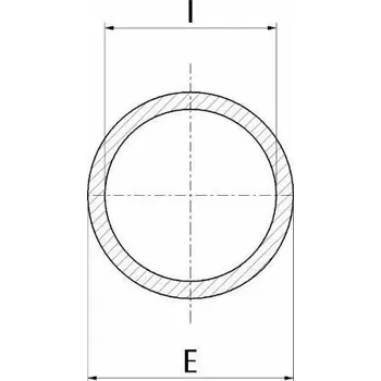 Trumpeta trubka válce 70x80 mm/3 m