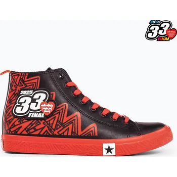 Pánská obuv Pánské tenisky BIG STAR RR174652 black/red