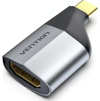Příslušenství pro notebook Vention Adaptér USB-C/Thunderbolt 3 na HDMI 2.0, 4K@60Hz, Hliník