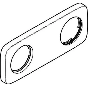 Hansgrohe - Krycí rozeta, chrom 92239000