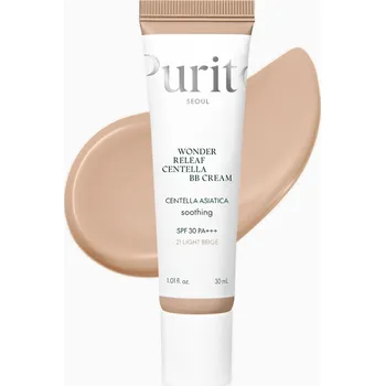 Přípravek na tvář PURITO SEOUL - Wonder Relief Centella BB Cream – BB krém s centellou - 30 ml - 21 Light Beige