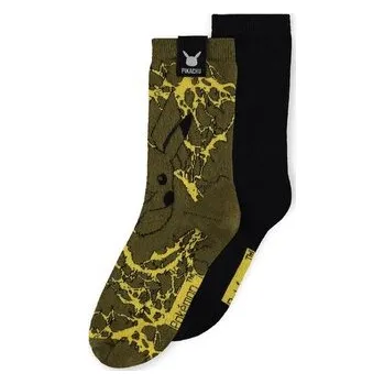 Pánské ponožky Ponožky sportovní Pokémon - Pikachu 39/42 (2 kusy)