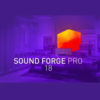 Grafický software SOUND FORGE Pro 18, upgrade