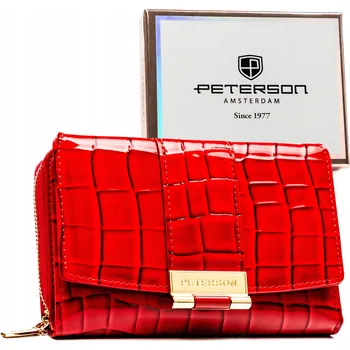 Peterson peněženka eko kůže červená - dámská