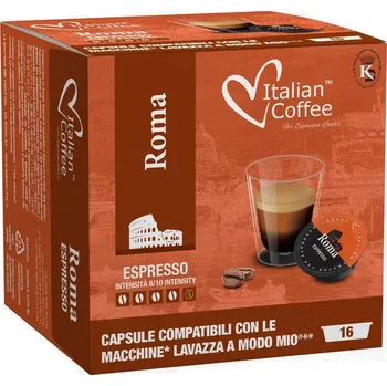 Kapsle do Lavazza A Modo Mio Italian Coffee Roma 16 ks