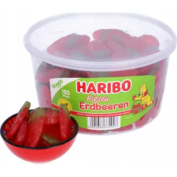 Cukrovinka Haribo Želé Bonbony Erdbeeren Jahody 150 ks