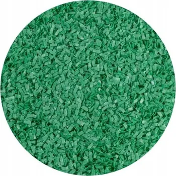 Jedlá dekorace na dort Posyp z jedlého papíru Premium Colours zelená 10 g