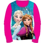 Dívčí tričko dl. rukáv Frozen červené 92