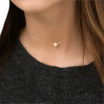 Náhrdelník Náhrdelník OCEL NEREZOVÁ POZLACENÝ choker