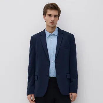 Reserved - Blejzr slim fit - tmavomodrá - 9819N-59M - 9819N-59M-L