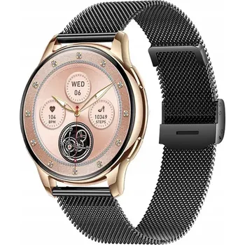 Hodinky Dámské Chytré Hodinky Hagen HB13.110.144 , černé