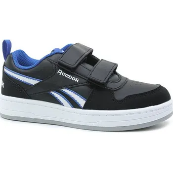 Chlapecké tenisky REEBOK Royal Prime 2.0 two strap hoop & look 238483 black/blue, dětská obuv vel.32 (REEBOK Royal Prime 2.0 two strap hoop & look 238483 black/blue)