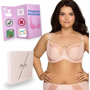 Podprsenka Ava podprsenka nevyztužená béžová velikost 75K