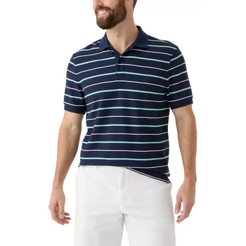 Pánské tričko NAUTICA pánské polo tričko Classic Fit Striped modré M