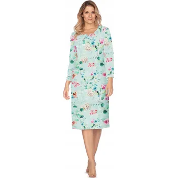 Dámská noční košile Noční košile E.Femme , 3/4 rukáv, pod kolena, velikost 46