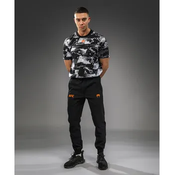 Pánské tepláky UFC Zenith by Venum Authentic Fight Night - černo/oranžové - VNMUFC-00427-112 Velikosti: XL