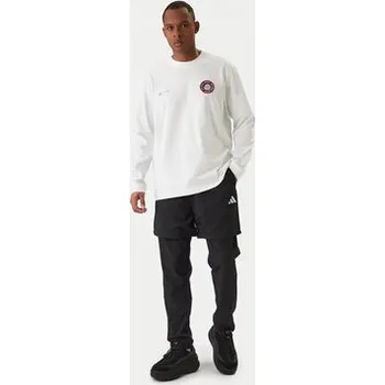 adidas S dlouhým rukávem Moon Boot JM8917 Bílá Loose Fit XXL