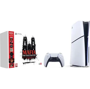 Herní konzole PlayStation 5 Slim 1TB + Mafia: The Old Country San Celeste Edition