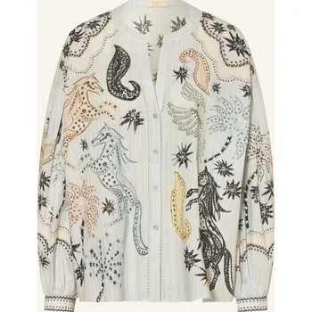 Dámská halenka Ivi Collection Dámská Blůza S Třpytivou Nití, tmavě modrá /...