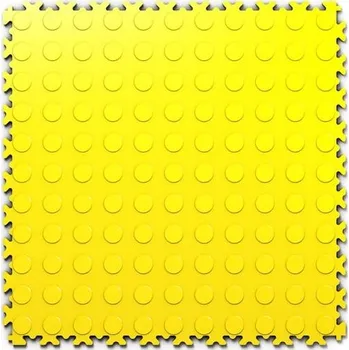 Dlažba Dlaždice Fortelock Industry, grafit, vzor penízky Barva a vzor dlažby: žlutá. vzor penízky