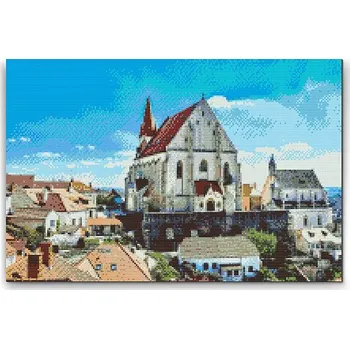 Diamantové malování Painting Queens Diamantové malování Znojmo, 60 × 80 cm, bez rámu pouze plátno, hranaté