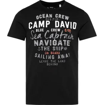 Camp David Pánské tričko (černá, XL)