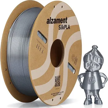 Příslušenství k 3D tiskárně Alzament PLA Silk 1 kg Silver